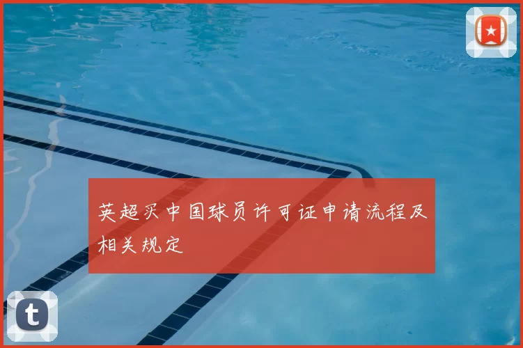 英超买中国球员许可证申请流程及相关规定